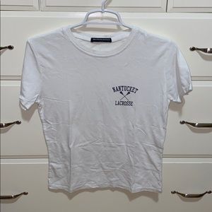 brandy melville graphic jamie top